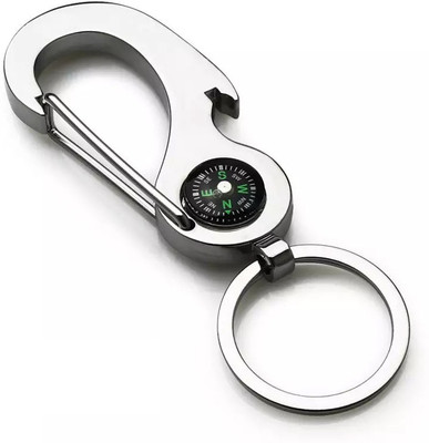 StealODeal Antique Metal Compass Bottle Opener Keychain Key Chain