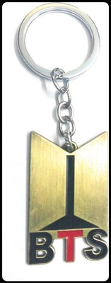 Jainzon Character Bts Logo Metal Keychain_z190 Key Chain