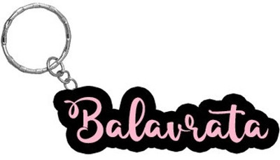SY Gifts BPK Balavrata Name Keychain Key Chain