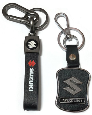 Meeko.com Combo Suzuki leather & stylish leather bike key chain 01a Key Chain