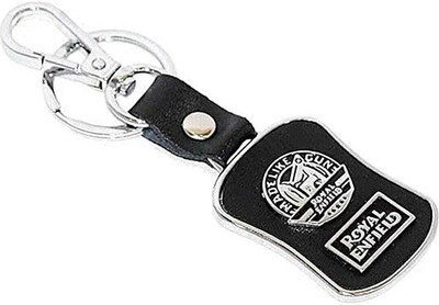 ZUPHAAR Royal Enfield Leather Metal Keychain for Bike Riders | Premium Quality Key Ring Key Chain