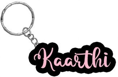 SY Gifts BPK Kaarthi Name Keychain Key Chain