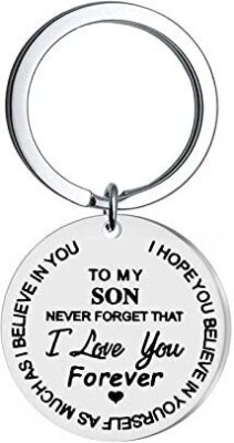 Dattatreya Collection To My Son Keychain from Dad Mom Inspirational Gift Key Chain