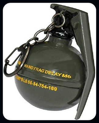 gtrp PubG Grenade Key Chian (GREEN)-A Key Chain