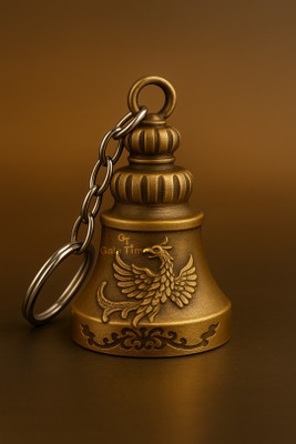 GT Gala Time Classy Ghanti Guardian Bell for riders & Best Gifting For Bikers Boys Teenage Key Chain