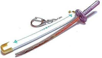 gtrp Katana Keychain with Push Button | Cool Anime Keychain 051 Key Chain
