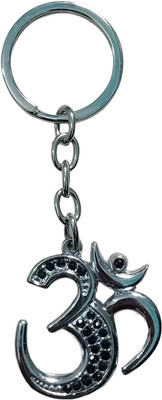 NSV Hindu Religious Symbol OM Design Key Chain With Accessory for Women and Men Key Chain