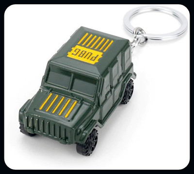 gtrp PUBG Real 3D Metal Body Props Jeep-A Key Chain
