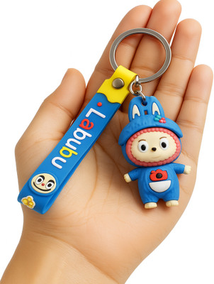 Nizix Cartoon Wristlet Keychain | Cute Kawaii Charm for Bags & Key Rings Key Chain