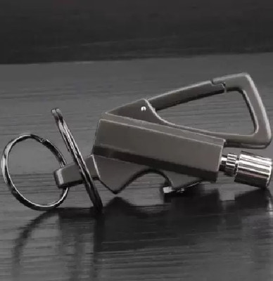 ASTOUND Flint Metal Match Fire Starter and Bottle Opener Pocket Lighter(Black)