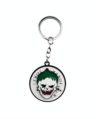 Elite edg store Anime Silver Rotating Spinning Metal Keychain | Perfect for Anime Lovers Key Chain