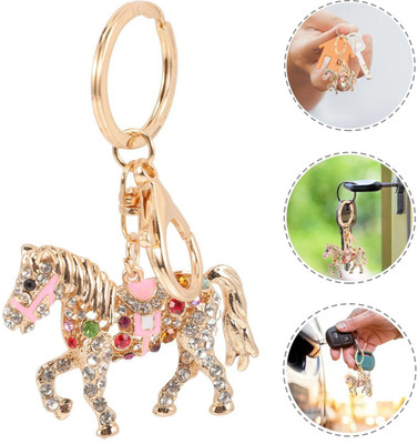 TRINGDOWN Rhinestone Crystal Key Ring Sparkling Charm car Keychains Key Chain