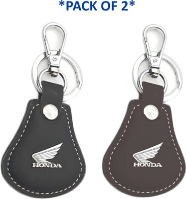 VS Club COMBO_HONDA_WINGS_BIG_BLACK_BROWN Key Chain