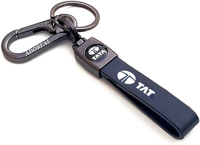 ADOREAL TATA KEYCHAIN AND KEYRING FOR NEXON | HARRIER | SAFARI | ALTROZ Key Chain