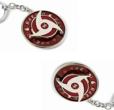ME FIRST Naruto Spinning Rotating Keychain & Best Quality PACK OF 2 Key Chain