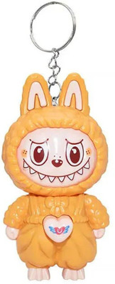 Syshri Cute 3D Cartoon Keychain | Face Changing Expression Key Ring for Car & Bags Z1 Key Chain