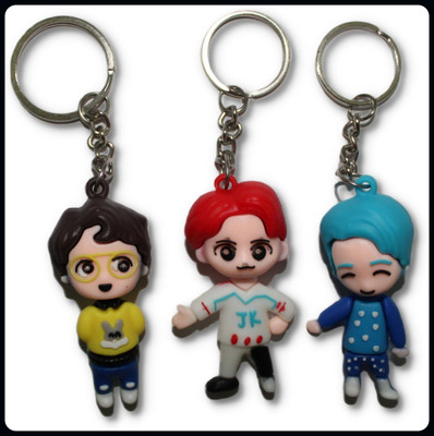 MAG BEE BTS Army- Model 1 - Pack of 3-Premium Key Chain