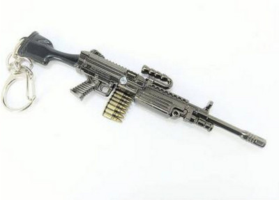 GKCH keychain-PUBG Sniper M249 Key Chain