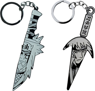 Hiddenleafstore HLS-35, Minato & Jiraiya Keychain Combo Set (Metal) Key Chain