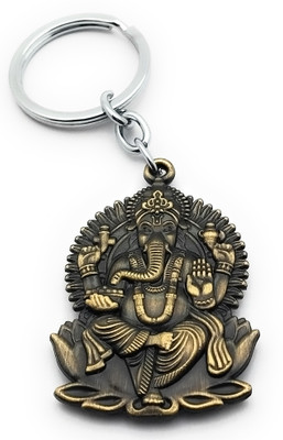 High Choice Double Sided Lord Ganesha or Ganpati or Ganesh Metal Key Chain