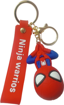 Keychain Marvel Spiderman Keychains – Cool Gift for Boys, Bikes & Collectors Key Chain