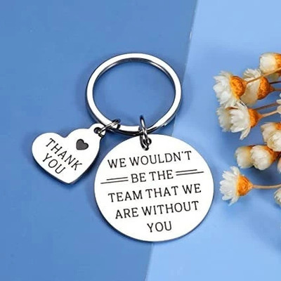 Myurawells Keychain Employee Appreciation Gifts for Colleagues Boss Key Chain