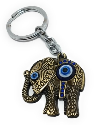 High Choice Evil Eye Elephant Good Luck Metal Key Chain