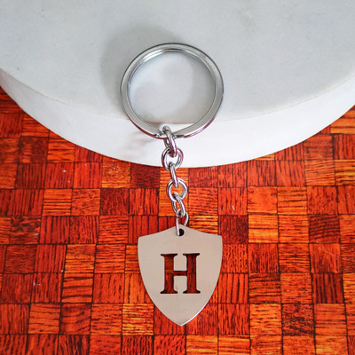 Sullery English Alphabet Initial Charms Letter Initial H Alphabet SulleryKey202262 Key Chain