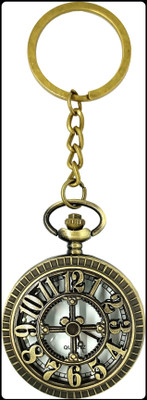 gtrp Trendy-Big Ben Style London Pocket Watch Cum Key Chain Key Chain