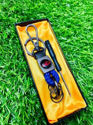 GKM Mahindra Car logo latest design keychain for car with pechkas Key Chain