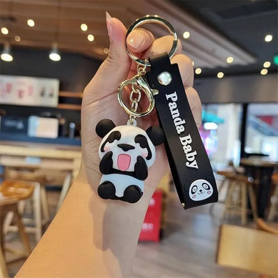 gtrp Cartoon Characters Keychain for Girls Boys, Cute Silicon R107 Key Chain