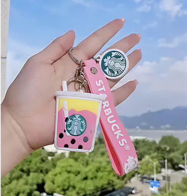 Komal Creation Starbucksbubbleteaa0 Key Chain