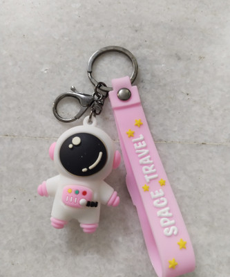 KeyChain Hub New Naruto space cartoon character keychain pink colour Key Chain