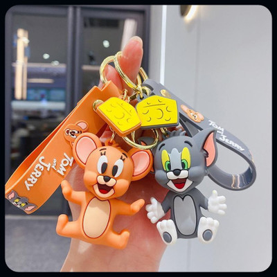 gtrp Tom and Jerry Cartoon Anime Figure PVC Doll Key-A Key Chain