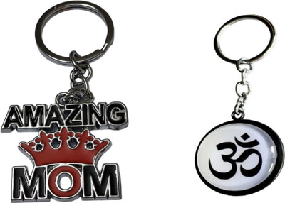 MORELL N-AMAZING MOM AND OM DOUBLE SIDED KEYCHAIN Key Chain