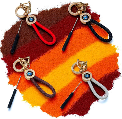 ADOREAL Bmw Luxury Edition Keychain And Keyring Random Color Pack Of 1 Piece Only Key Chain