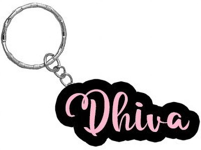 SY Gifts BPK Dhiva Name Keychain Key Chain