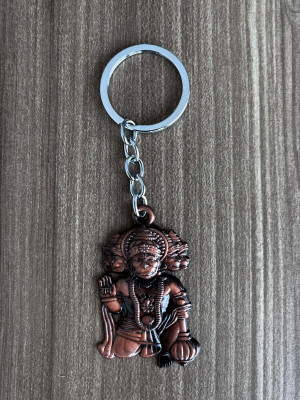 BLESSINGS Hanuman Coper Metal Key Chain