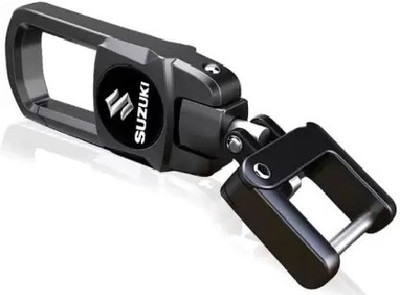 BANISTROKES Black Color Car Fob Heavy Duty for Suzuki Key Chain