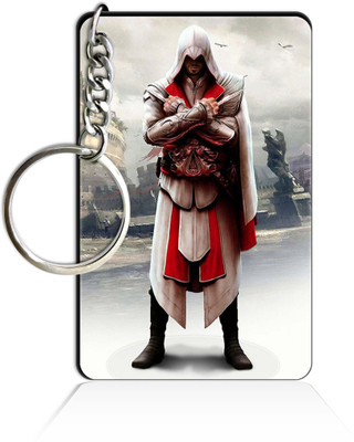 Party Gift Printed Wooden Rectangle Hero key ring Keychain PGRQ255KY (95) Key Chain