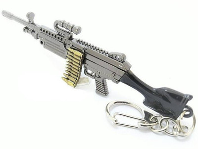 GKCH keychain-M249 PUBG Miniature Model Key Chain