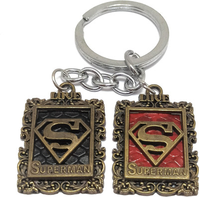 Key Era Superman SQ Antique Key Chain