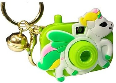 leegon Cartoon Character Mini Camera LED Projector Keychain 5 Colours Key Chain