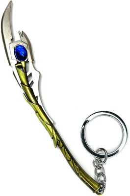 FLAMBE Marvel Avenger's Loki Weapon Scepter Keychain Key Chain