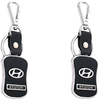 Kartik Manvi Combo of Hyundai Leather keychain & Best quality keychain Key Chain