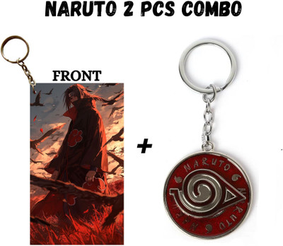 Hariyaali Enterprises LLP Naruto ITACHI THE WONDER MAN HERO OF LEAF VILLAGE Unique Style 2 pcs Combo Key Chain