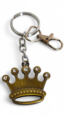 Altrona Crown Shape Keychain for Car, Bike & Home Keys | Queen Key Ring for Men & Women Key Chain