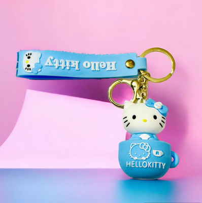 GKM Attractive Hello Kitty Keychain Limited Edition for Car, Decoration,bike keyring Key Chain