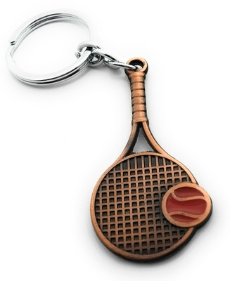 High Choice Table Tennis Racket with Ball Metal Key Chain