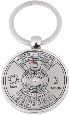 Bodytech 50 years Calendar Metal Keychain Key Chain